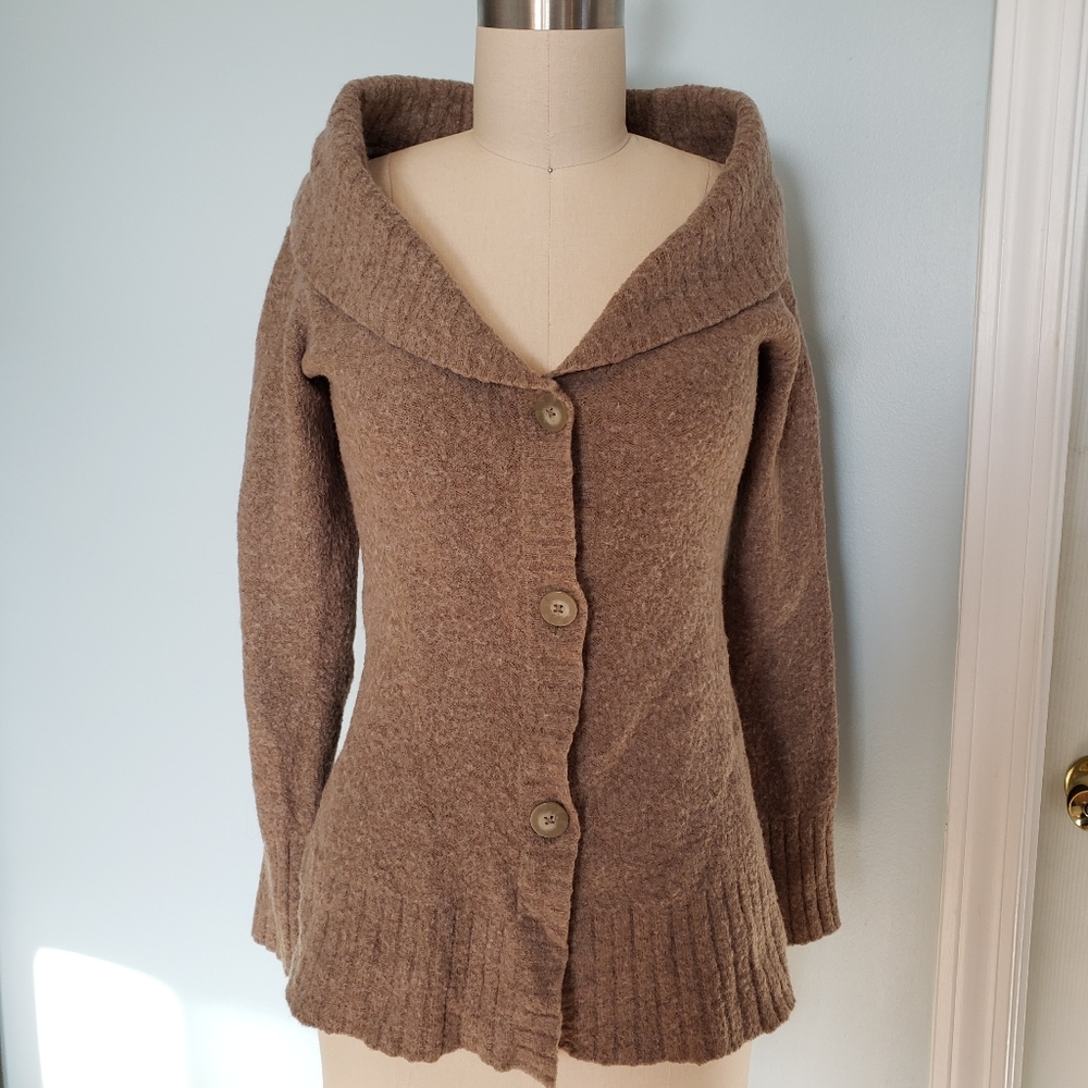 Eddie Bauer Brown Women's Cardigan Sweater